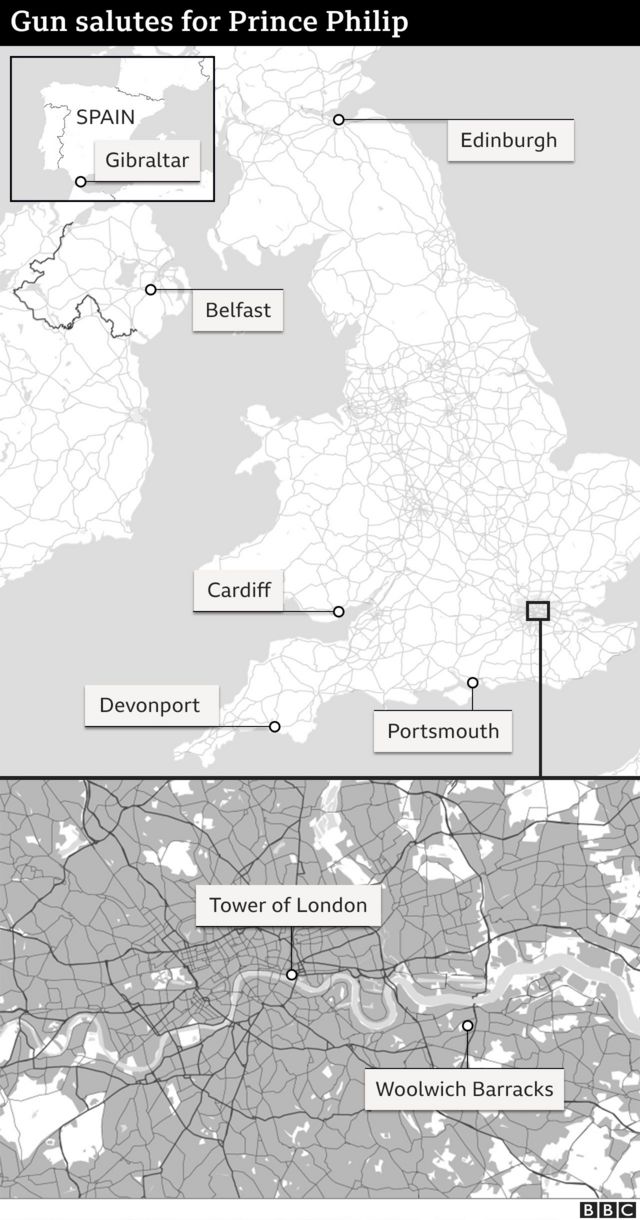 جہاں جہاں بندوق سے فائر کرکے سلامی دی جائے گی