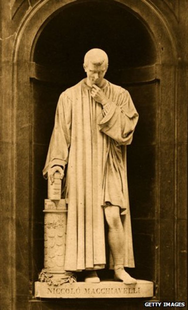 میکاولی کا مجسمہ