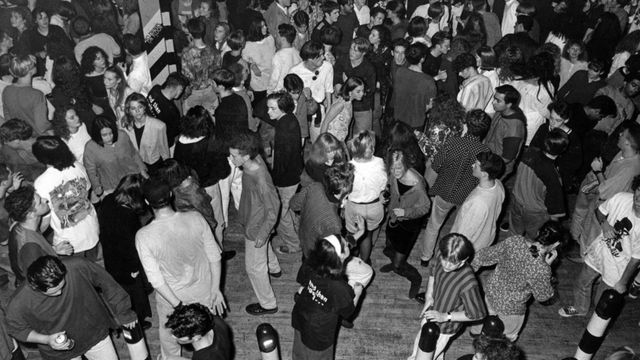Hacienda nightclub in 1990