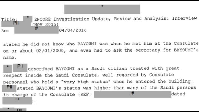 Released FBI document