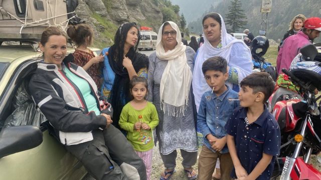 امریکہ، پاکستان، گلگت، اسلام آباد، موٹر سائیکل، خواتین