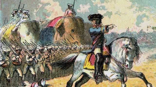 کلائیو کی فتوحات