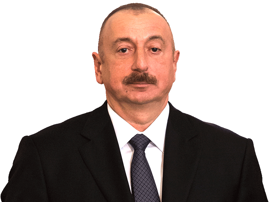 آذربائیجان کے صدر الہام آلییو کی تصویر