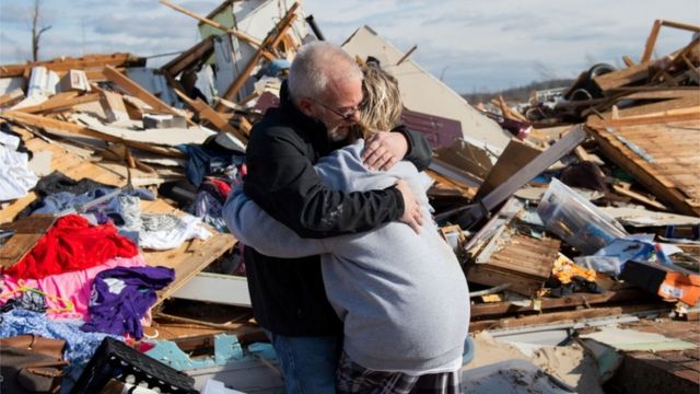 کینٹکی، امریکہ، طوفان