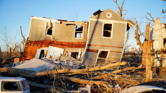 کینٹکی، امریکہ، طوفان