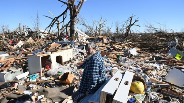 کینٹکی، امریکہ، طوفان