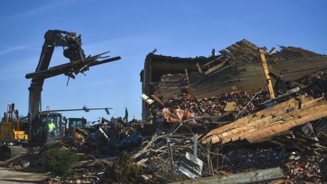 کینٹکی، امریکہ، طوفان