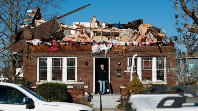 کینٹکی، امریکہ، طوفان