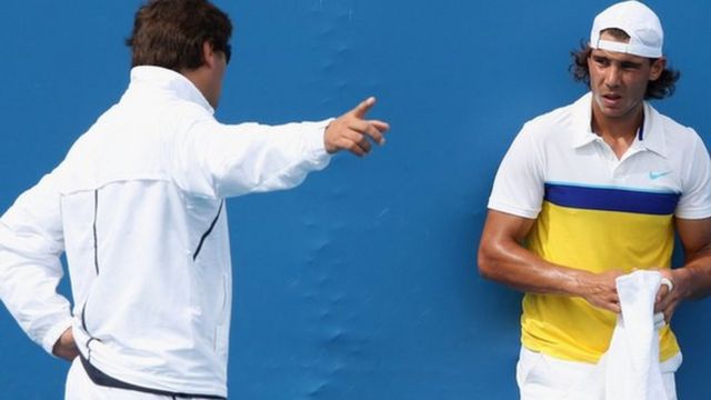 Toni and Rafa Nadal