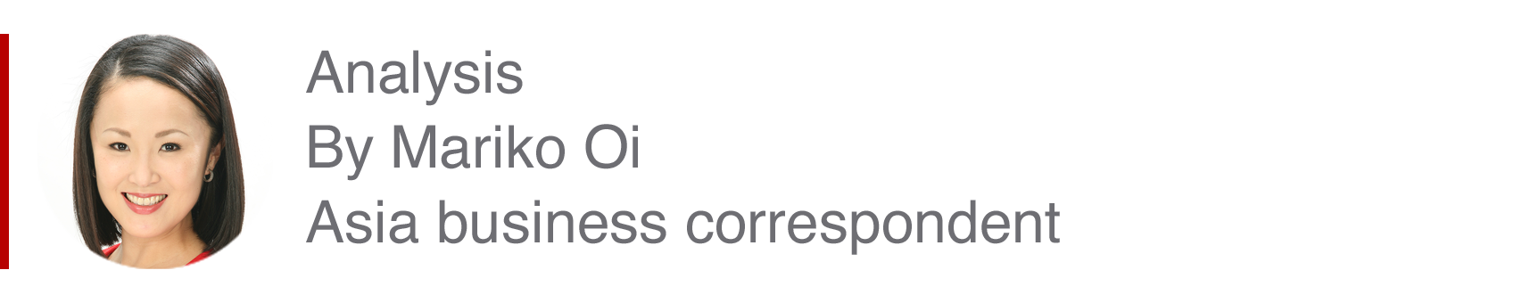 Analysis box by Mariko Oi, Aisa correspondent