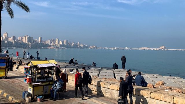 City view of Alexandria