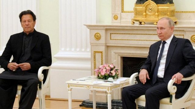 عمران خان، پوتن