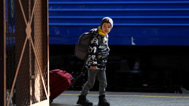 یوکرینی پناہ گزین