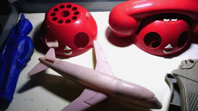 پولینڈ کے جنگلوں میں کوڑ کباڑ