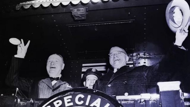 ونسٹن چرچل اور ٹرومین