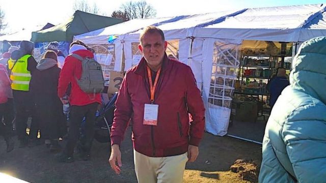 Dr Monzer Yazji in Ukraine