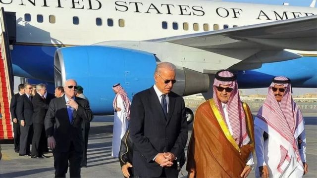 جو بائیڈن بحیثیت امریکی نائب صدر سعودی عرب کے دورے پر جا چکے ہیں