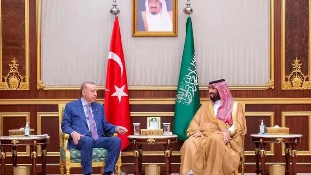 اردوان، سعودی ولی عہد محمد بن سلمان