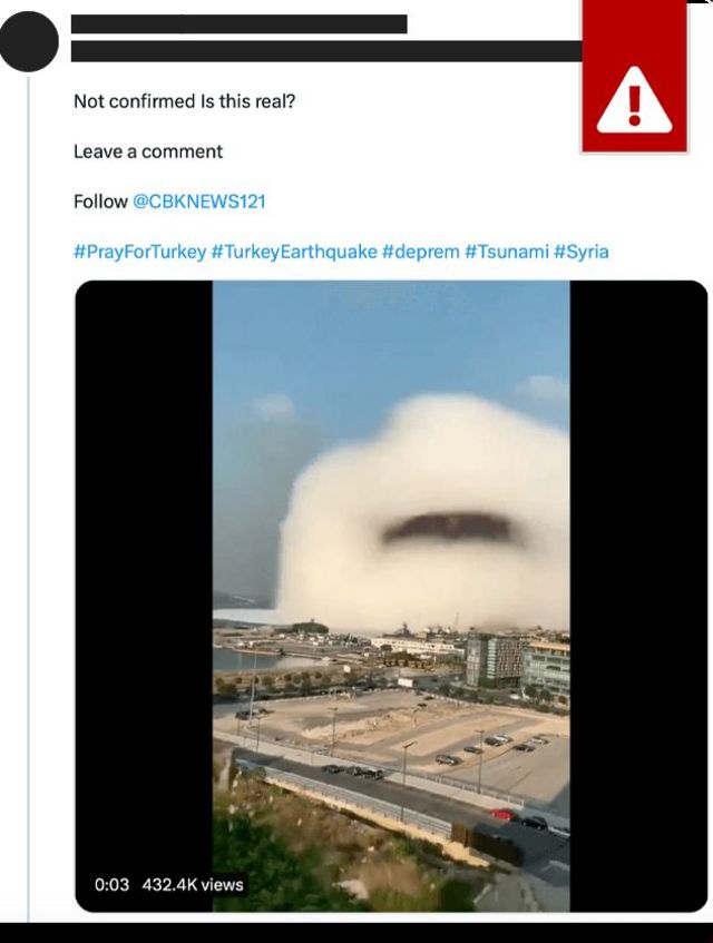 ترکی، جعلی تصویر