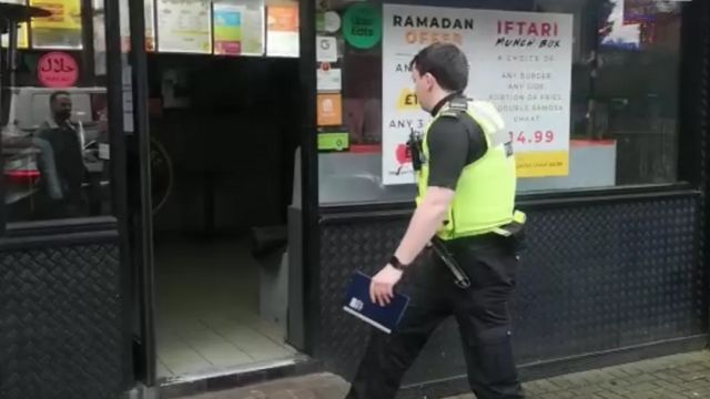 برمنگھم مسجد نمازی حملہ