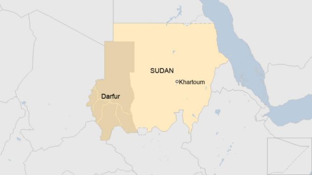 sudan map