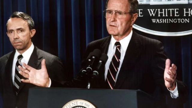 امریکی صدر جارج بش