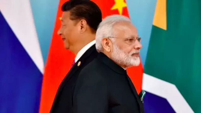 انڈین پی ایم مودی اور چینی صدر شی جن پنگ