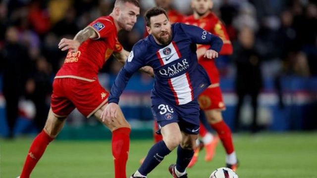 میسی، فٹبال