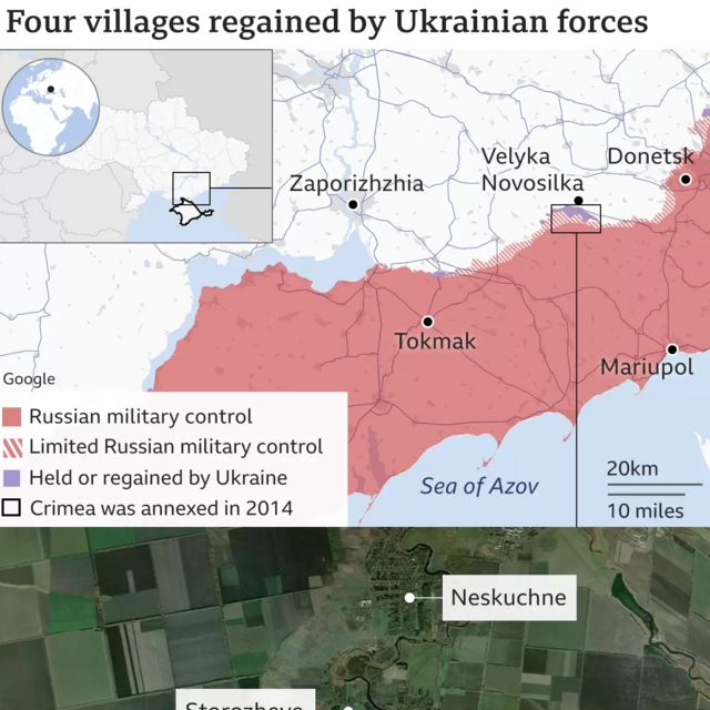 یوکرین نقشہ