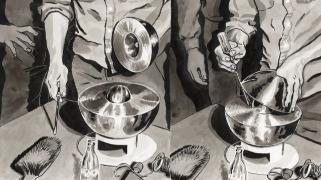 سلوتن نے سہارے کے لیے ایک پیچکس استعمال کیا۔ پھر اوپر کا ڈھکن کور کے پاس لے گئے جس سے نیوٹران واپس اس میں جانے لگے۔ اس کے ساتھ انھوں نے اندر ریٹ آف ری ایکٹیویٹی بڑھا دیا۔