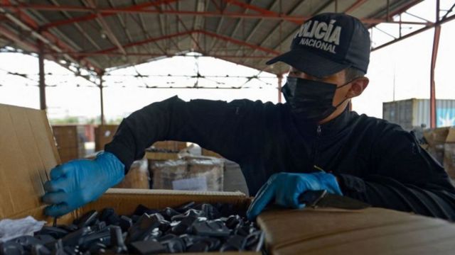 پکڑی گئی منشیات