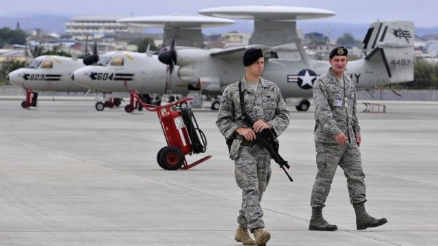 امریکی فوج نے مانتا بیس کو 2009 میں چھوڑ دیا تھا