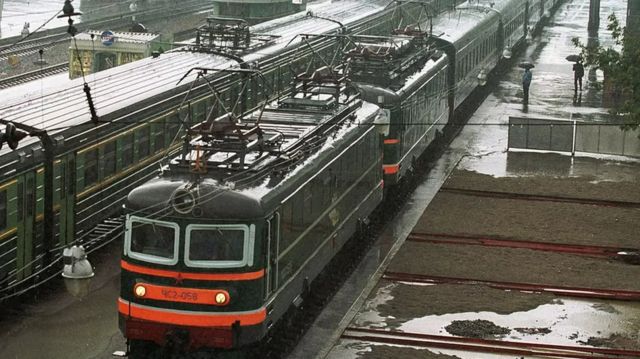 شمالی کوریا کی ٹرین