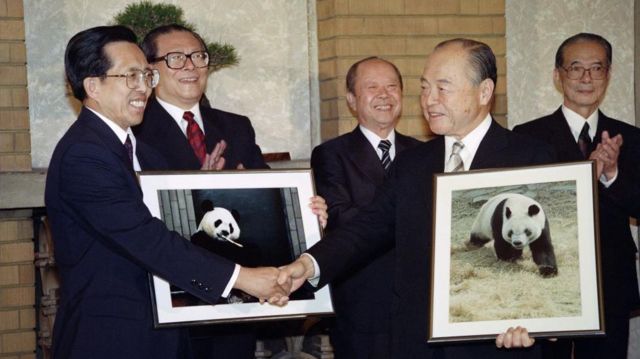 چین، جاپان، پانڈا ڈپلومیسی